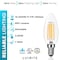 Luxrite B11 LED Bulbs 7W (100W Equivalent) 800LM 3500K Natural White Dimmable E12 Candelabra Base 16-Pack LR21648-16PK - alternate 3
